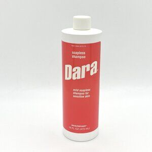 Vintage 90s Dara Mild Soapless Shampoo 16oz DISCONTINUED NEW Sensitive Skin